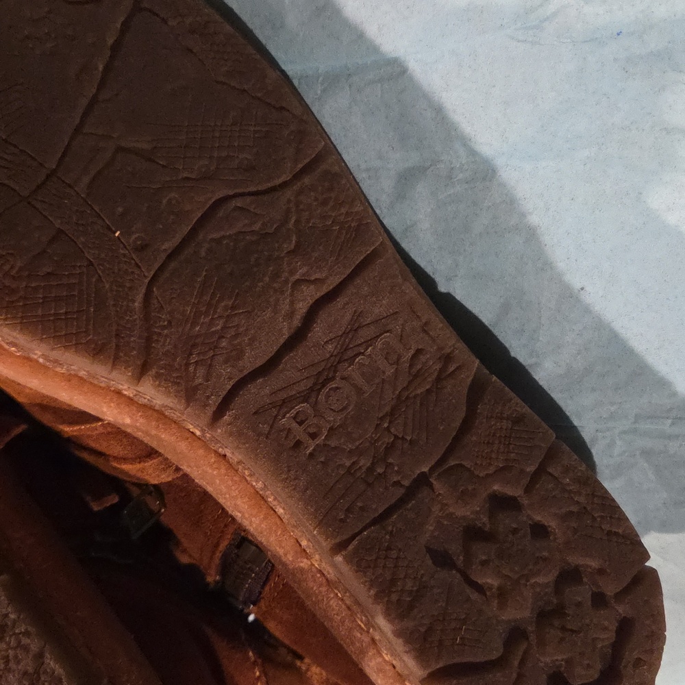 Born Women's Rich Brown Suede Boots - Picture 4 of 5